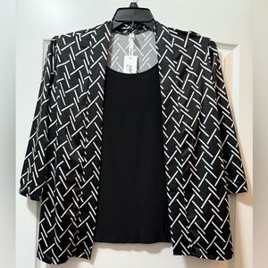 NY Collection Black and White Geometric